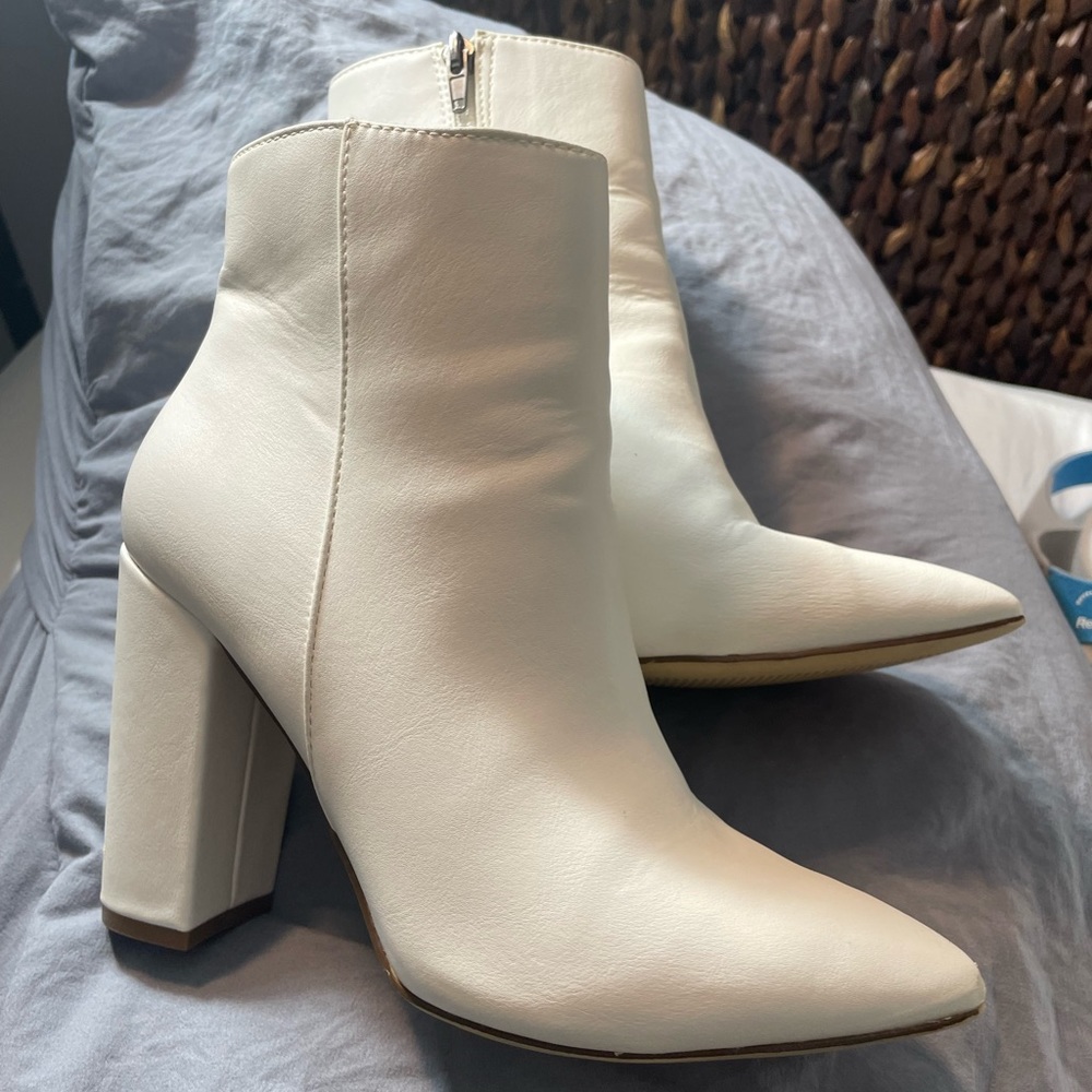 White Booties